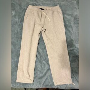 Polo Ralph Lauren Men's Double Knit Jogger Sweatpants Cream Pants Size XL